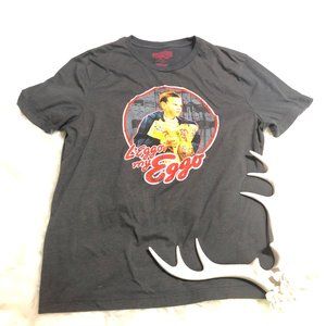Stranger Things Tee Shirt Grey Leggo my Eggo Sz XL